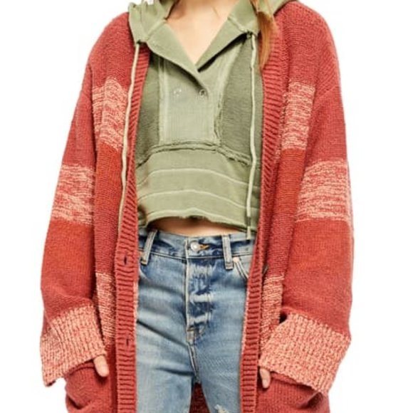Free People Sweaters - Free People Southport Oversized Cardigan